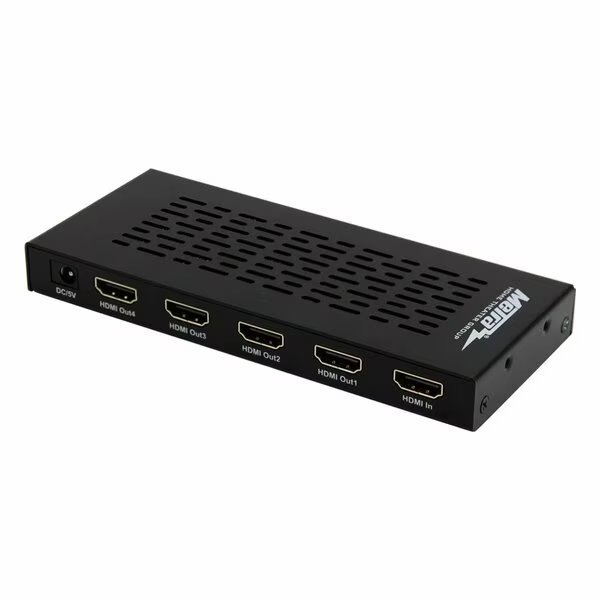 HDMI Scaling Splitter with 1 Input and 4 Outputs, Metra, Mfr#: CS-1X4HDMSPL5